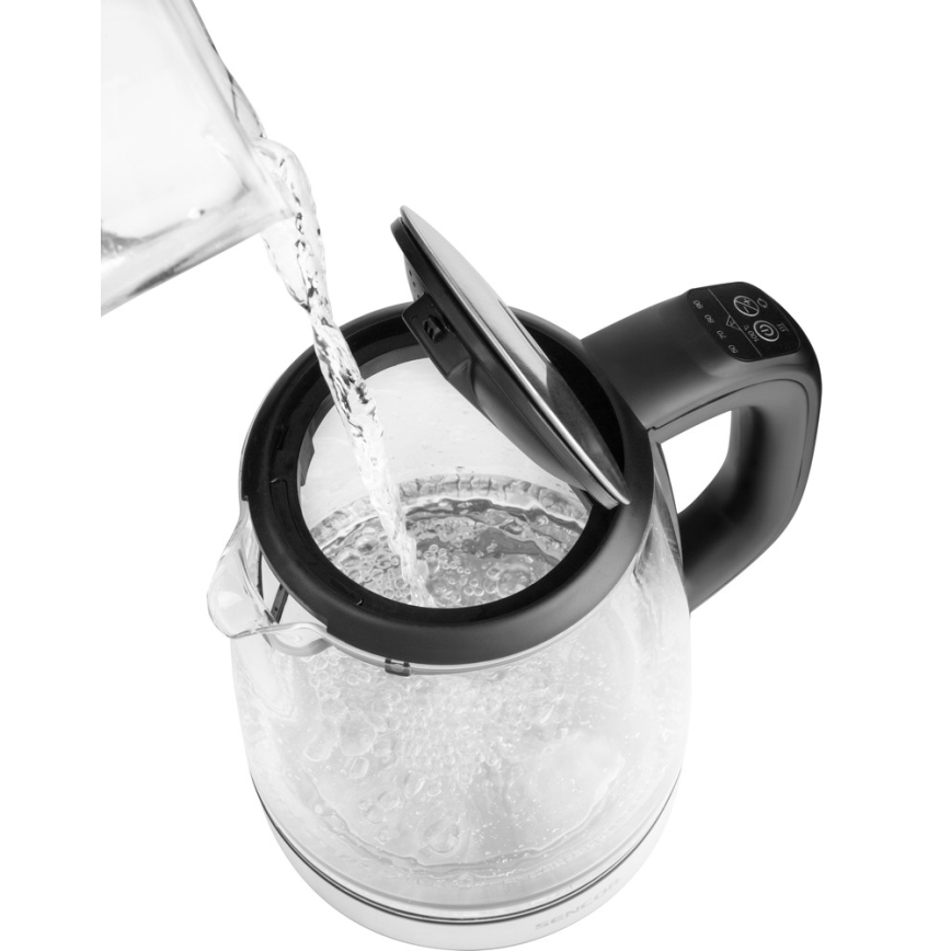 Sencor - Кана с терморегулация и LED подсветка 2 л 2200W/230V