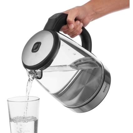 Sencor - Кана с терморегулация и LED подсветка 2 л 2200W/230V