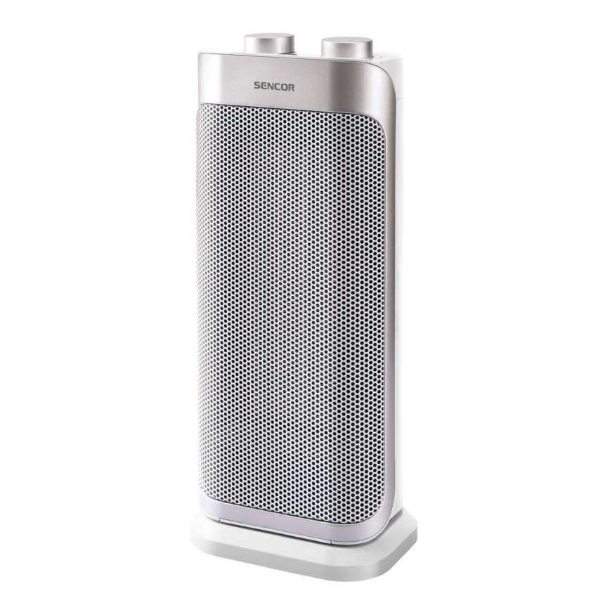 Sencor - Керамичен вентилатор с нагревател и термостат 1000/2000W/230V