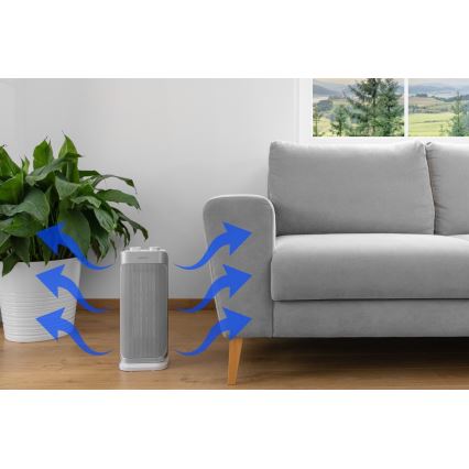 Sencor - Керамичен вентилатор с нагревател и термостат 1000/2000W/230V