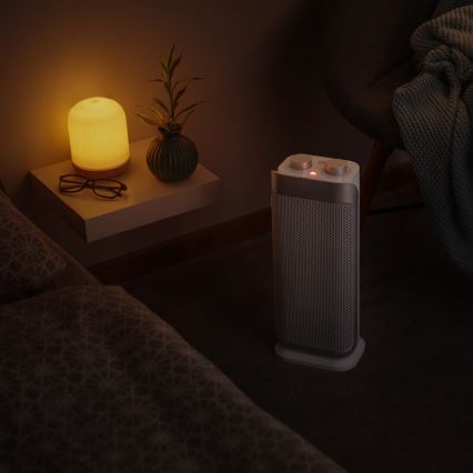 Sencor - Керамичен вентилатор с нагревател и термостат 1000/2000W/230V