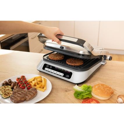 Sencor - Контактен грил 2100W/230V мат хром