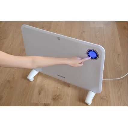 Sencor - Конвекционен нагревател с LCD дисплей и термостат 750W/1500W/230V IP24