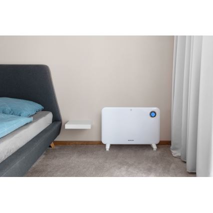Sencor - Конвекционен нагревател с LCD дисплей и термостат 750W/1500W/230V IP24