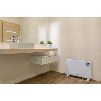 Sencor - Конвекционен нагревател с LCD дисплей и термостат 750W/1500W/230V IP24