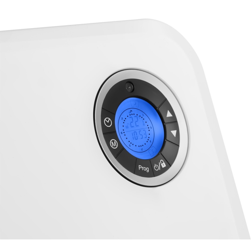 Sencor - Конвекционен нагревател с LCD дисплей и термостат 750W/1500W/230V IP24