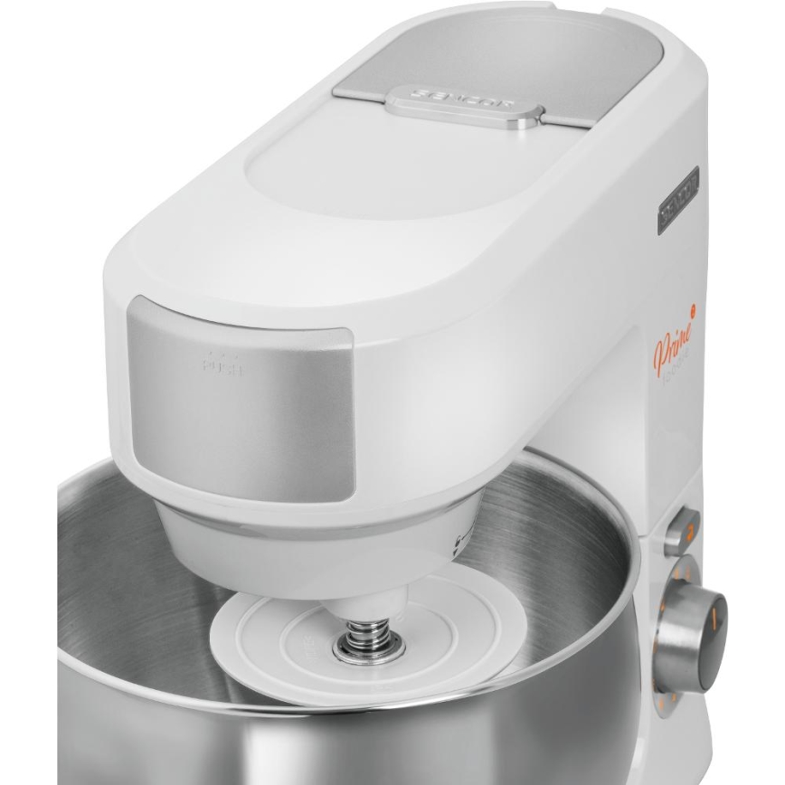 Sencor - Кухненски робот с купа от неръждаема стомана 1000W/230V бял