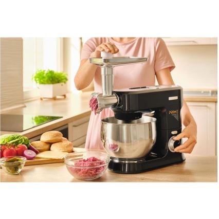 Sencor - Кухненски робот с купа от неръждаема стомана 1000W/230V, черен