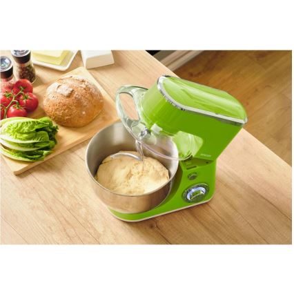 Sencor - Кухненски робот с купа от неръждаема стомана 1300W/230V зелен