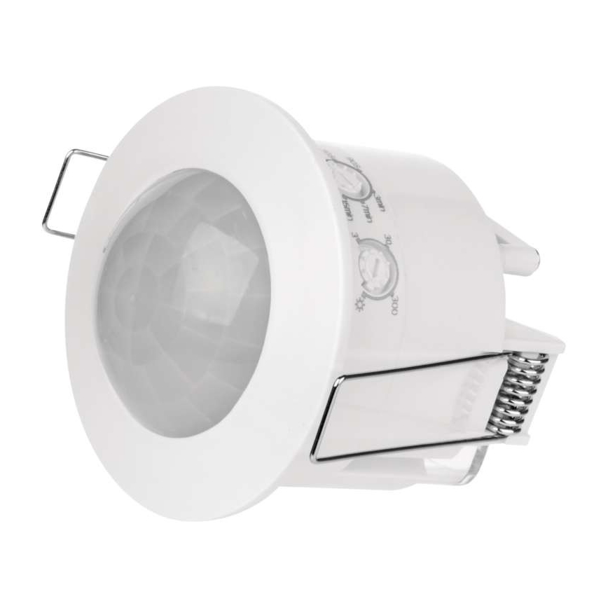 Сензор за движение на тавана PIR B 360 ° 1200W / 230V бял