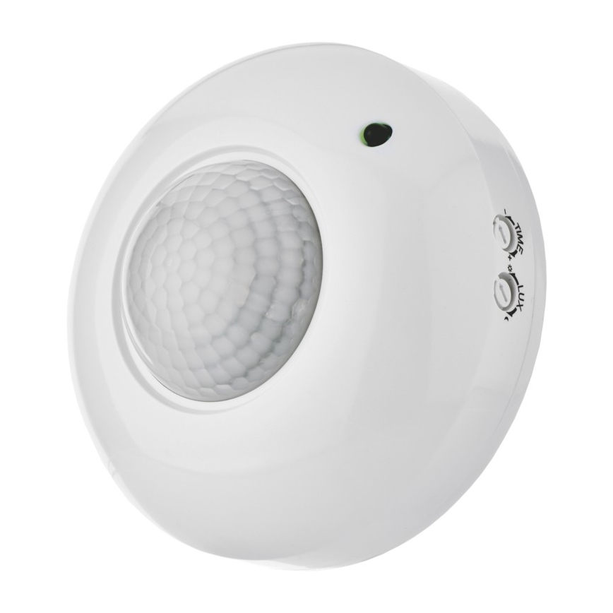 Сензор за движение PIR B 360 ° 1200W / 230V бял