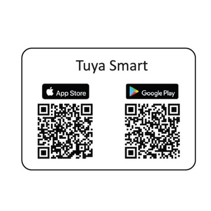 Сензорен превключвател 1-полюсен SMART 800W/230V черен Wi-Fi Tuya