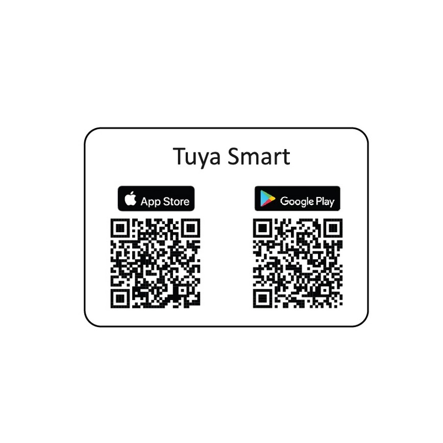 Сензорен превключвател 1-полюсен SMART 800W/230V черен Wi-Fi Tuya