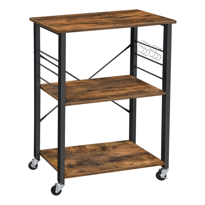 Сервировъчна масичка MARGE кафява