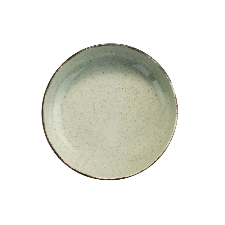 Сервиз за хранене 12 части зелен/порцелан