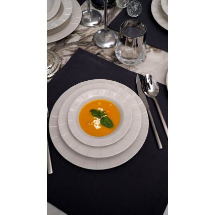 Сервиз за хранене 18 части бял/порцелан