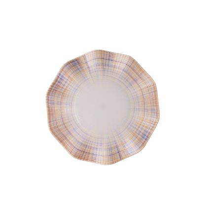 Сервиз за хранене 24 части оранжев/порцелан