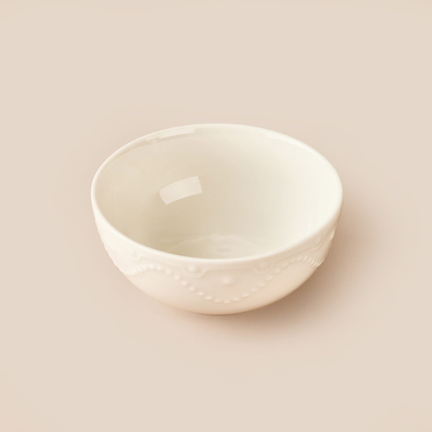 Сервиз за хранене 24 части, бял порцелан