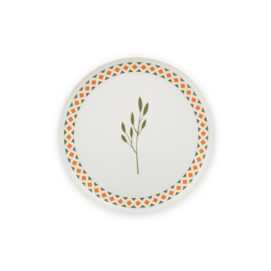 Сервиз за хранене 24 части пъстроцветен/порцелан