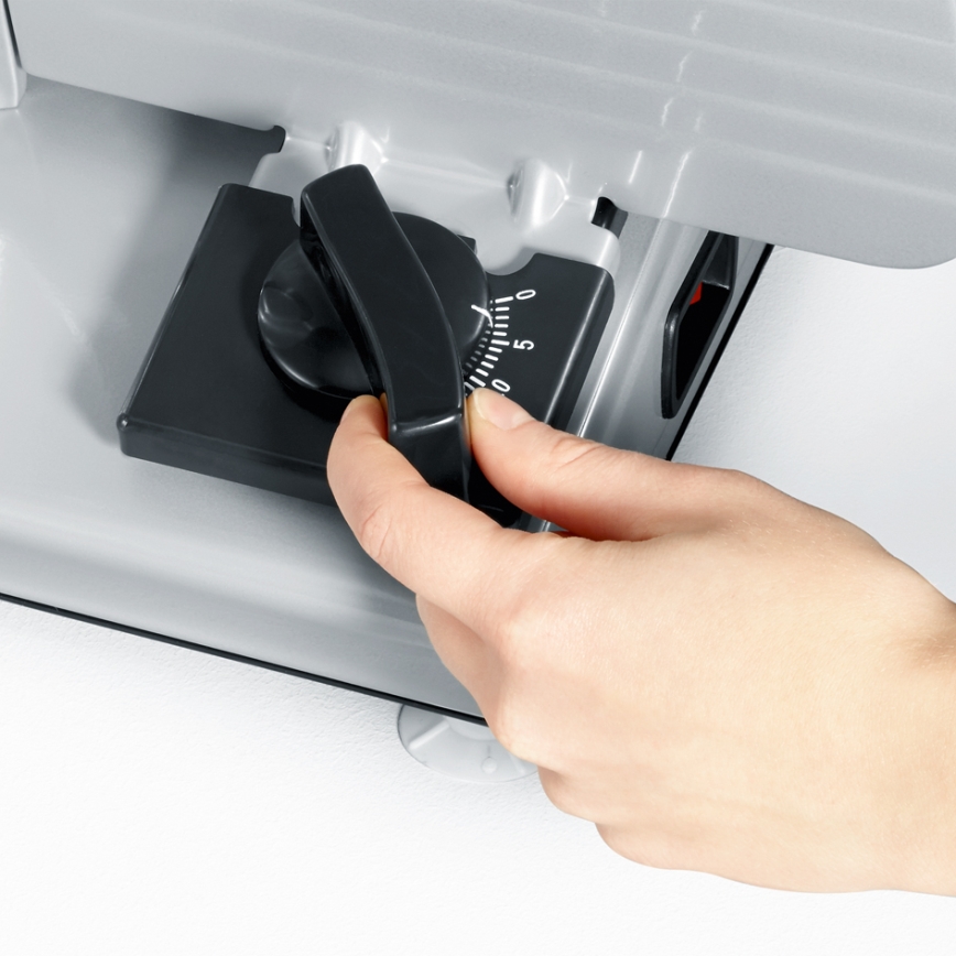 Severin AS 3915 - електрически слайсер 180 W/230 V, неръждаема стомана