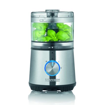 Severin KM 3865 - Чопър за храна 400W/230V неръждаема стомана/черен