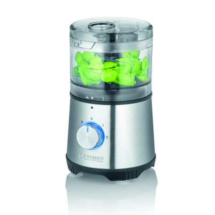 Severin KM 3865 - Кълцачка за храна 400W/230V неръждаема стомана/черно