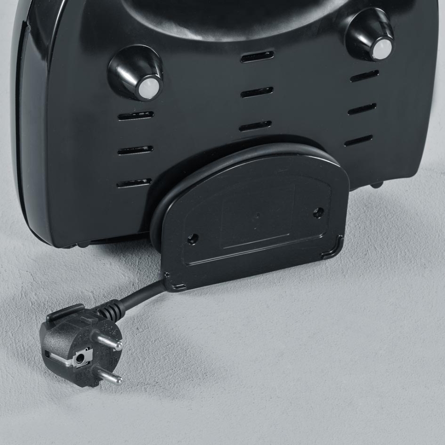 Severin SA 2969 - Тостер 700W/230V неръждаема стомана/черен