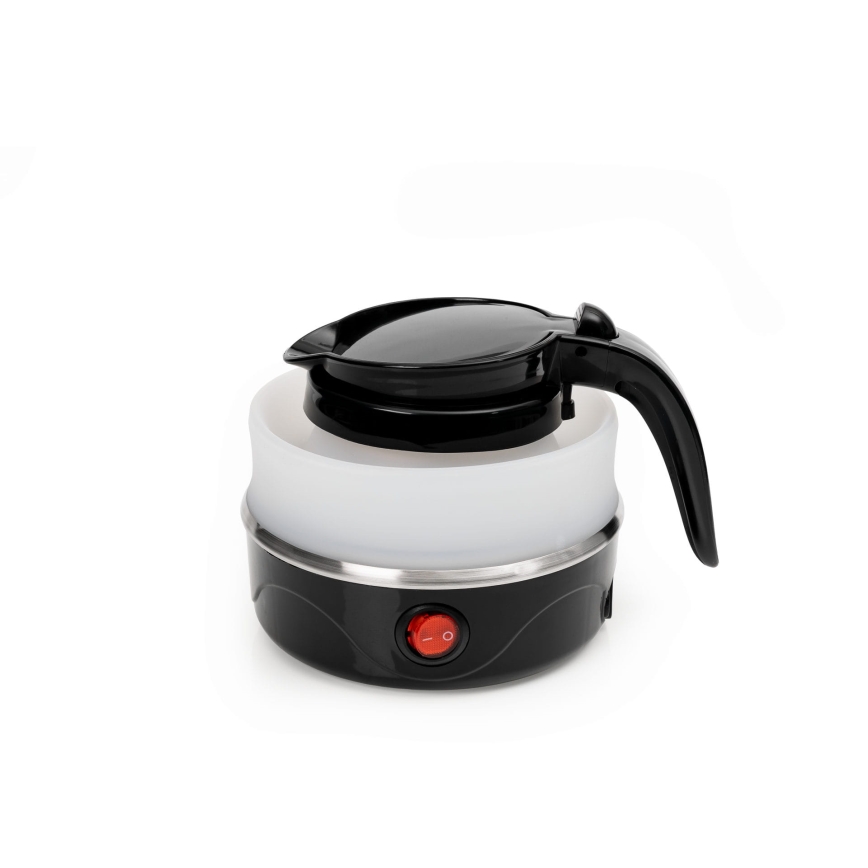 Сгъваем чайник 0,6l 600W/230V черен