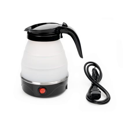 Сгъваем чайник 0,6l 600W/230V черен