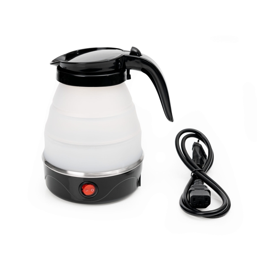 Сгъваем чайник 0,6l 600W/230V черен