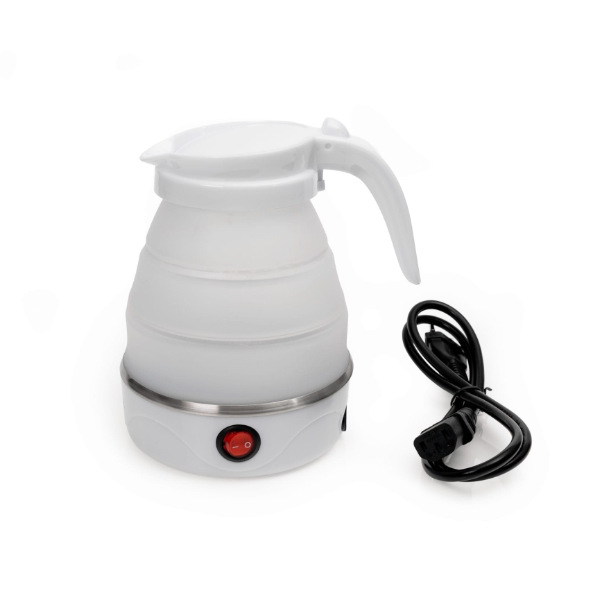 Сгъваем чайник 0,6l 600W/230V бял