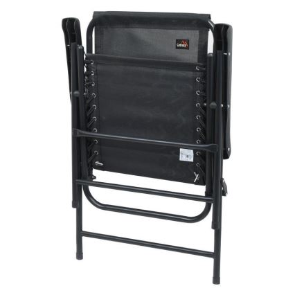 Сгъваем градински стол черен