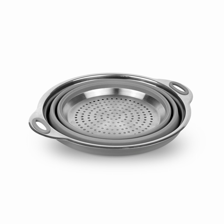 Сгъваем силиконов гевгир за пътуване