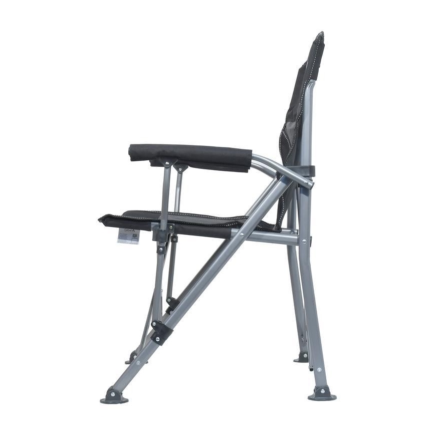 Сгъваем къмпинг стол черен