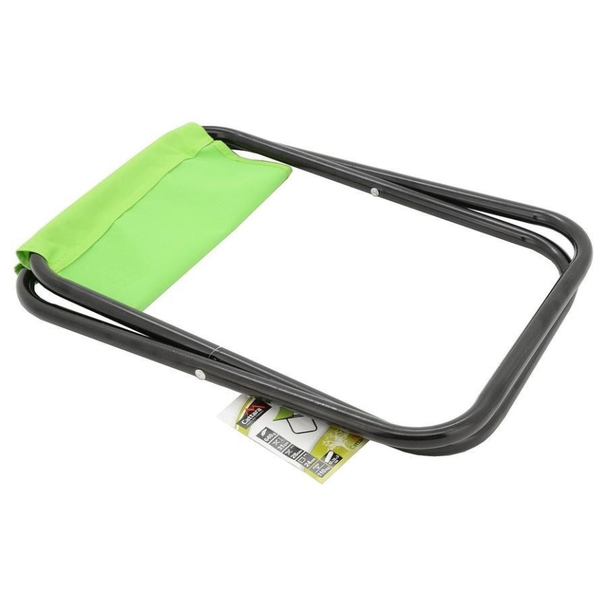 Сгъваем къмпинг стол зелен/черен