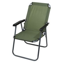 Сгъваем къмпинг стол зелен
