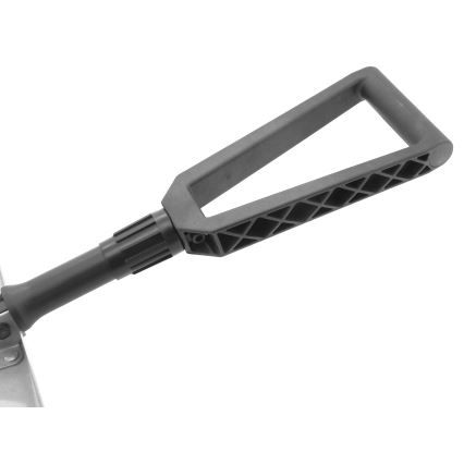 Сгъваема лопата за сняг черна/сива