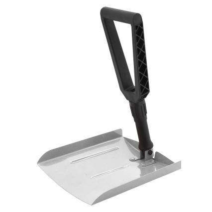 Сгъваема лопата за сняг черна/сива