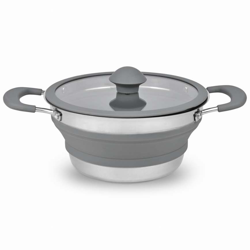 Сгъваема туристическа тенджера 1,5 l