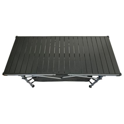 Сгъваема къмпинг маса 123x55 см антрацит