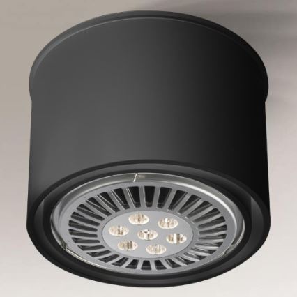 Shilo - Спот 1xGU10/15W/230V черен