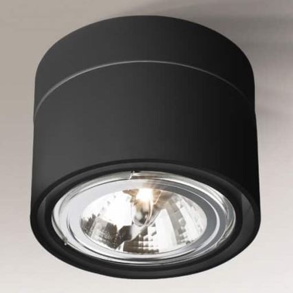 Shilo - Спот 1xGU10/15W/230V черен