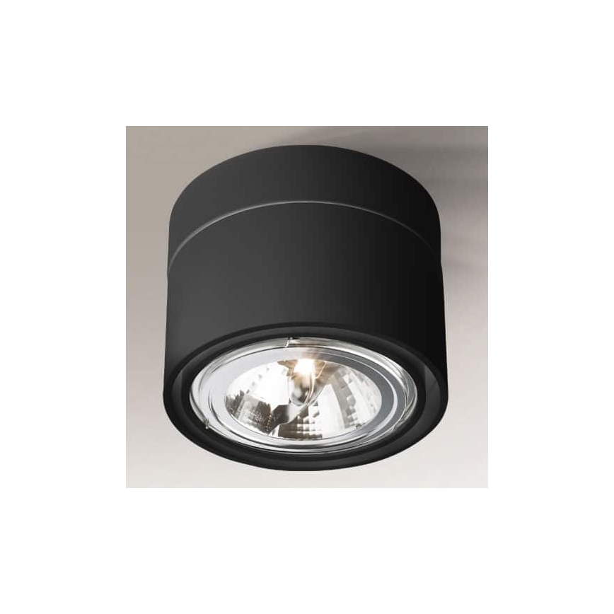 Shilo - Спот 1xGU10/15W/230V черен