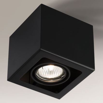 Shilo - Спот 1xGU10/15W/230V черен