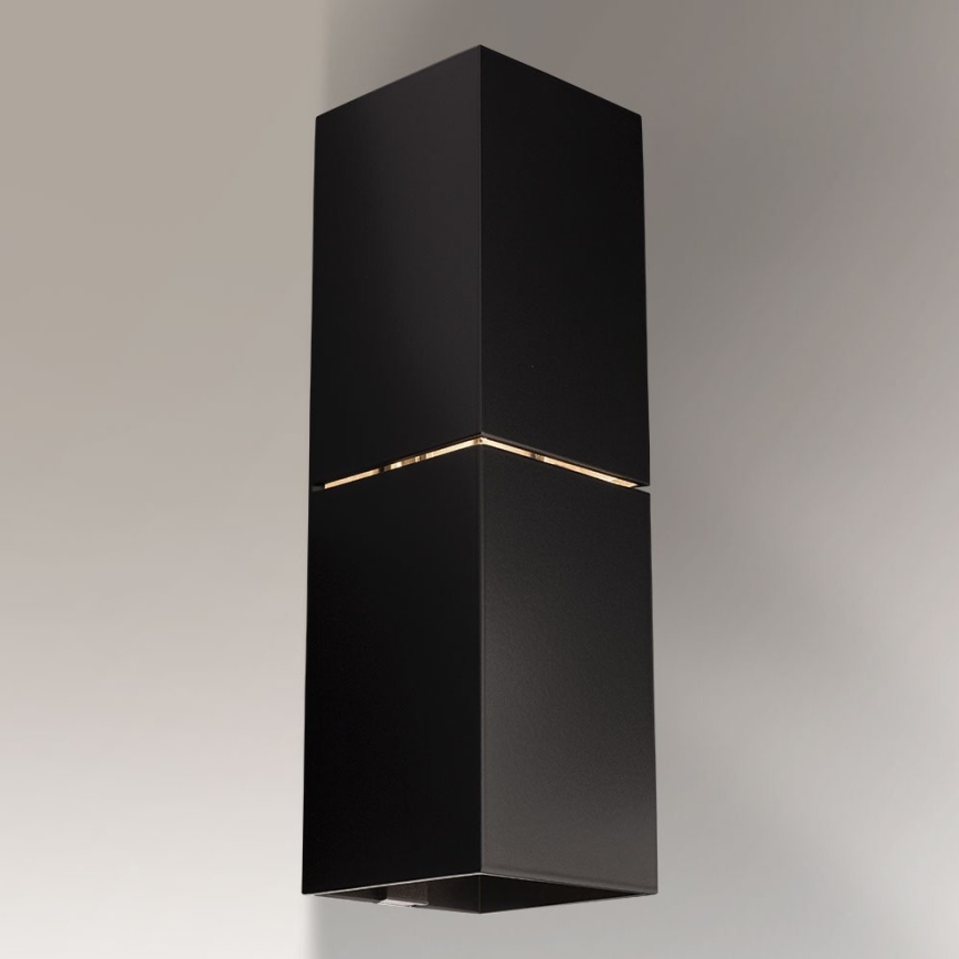 Shilo - Аплик 1xG9/10W/230V черен