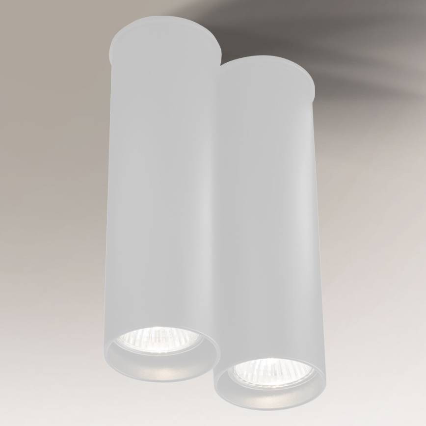 Shilo - Лампа 2xGU10/15W/230V бяла