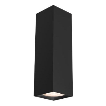 Shilo - Аплик 2xGU10/15W/230V черен