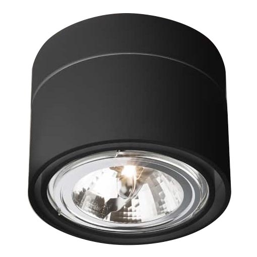 Shilo - Спот 1xGU10/15W/230V черен