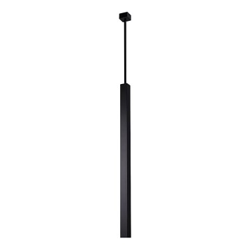 Shilo - Висящ полилей 1xGU10/15W/230V черен