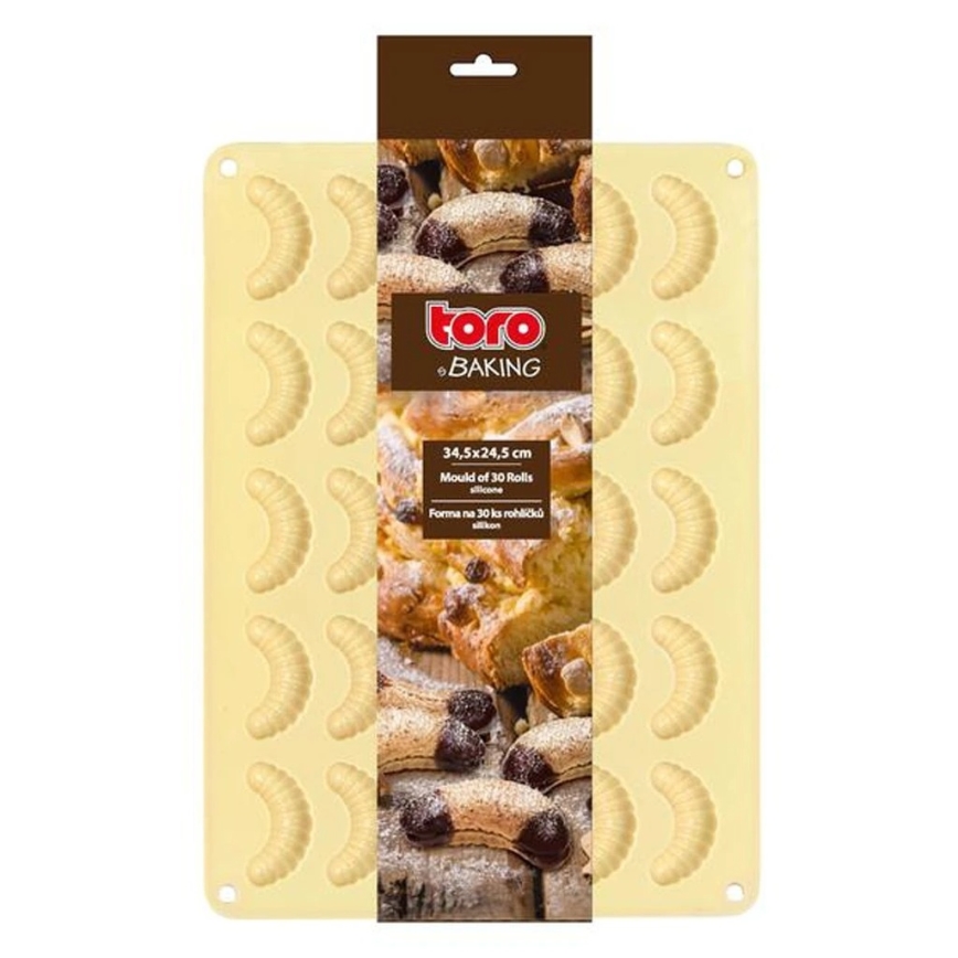 Силиконова форма за печене TORO кремава